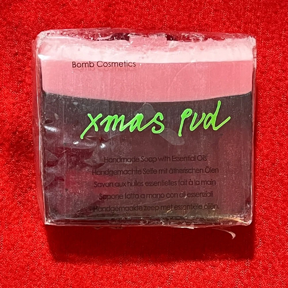 Xmas Pud Handmade Soap – NEW • Festive Holiday Scent